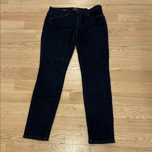 LOFT Women's Deep Indigo Skinny Jeans Size 6